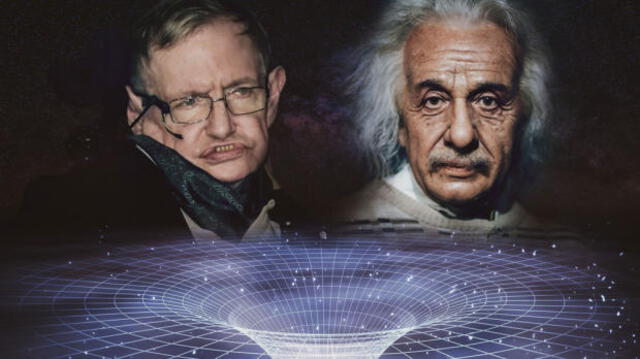 Stephen Hawking y Albert Einstein, maestros de la física universal. Foto: BBC