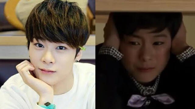 Moonbin: antes y después