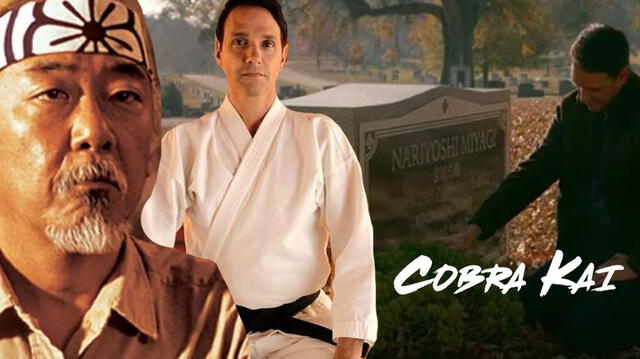 El señor Miyagi sigue presente en la serie del universo de Krate kid, Cobra kai - Crédito: Columbia Pictures