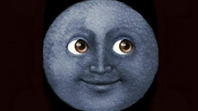 WhatsApp: conoce el significado del tenebroso emoji de la cara de Luna Negra [FOTOS]