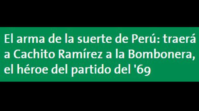 El Perú vs. Argentina ya desencadena ola de memes en Facebook y Twitter 