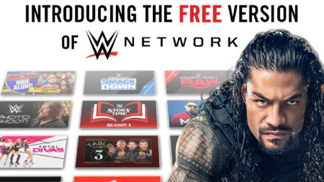 WWE presenta versión gratuita de su servicio de streaming.
