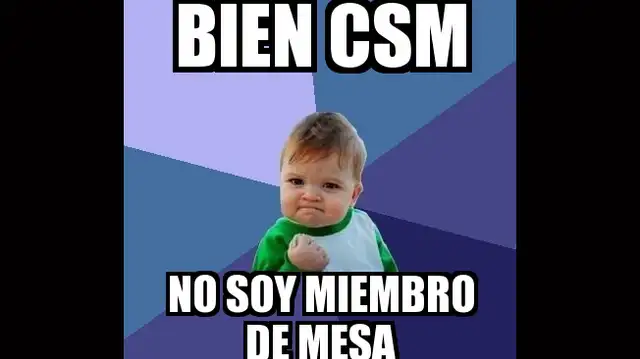 Elecciones 2018: salió la lista de miembros de mesa; memes lo festejan y lo sufren [GALERÍA]