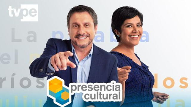 Alonso Rabi asumió la conducción de "Presencia Cultural" en 2018, en reemplazo de Ernesto Hermoza. Foto: TV Perú