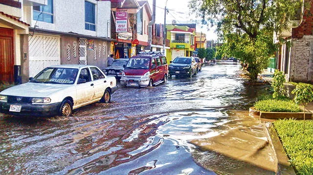 Más de 16 mil afectados dejan lluvias en Lambayeque
