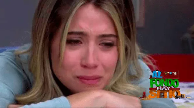 Alessia no pudo contener las lágrimas tras confesión. Foto: composición LR/América TV<br><br>   
