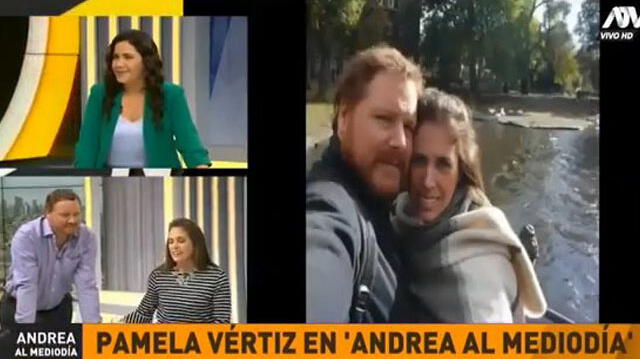  Pamela Vértiz y Alfredo Salazar tienen un sólido matrimonio. Foto: captura de ATV 