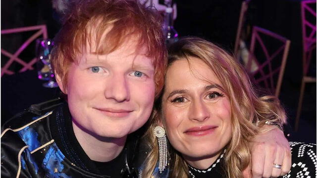 Ed Sheeran y su esposa Cherry Seaborn. Foto: BBC   