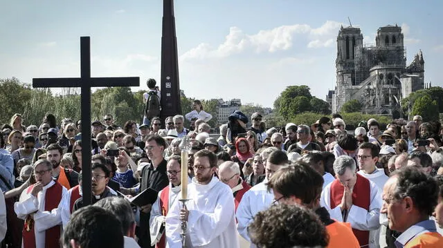  Semana Santa en Francia. Foto: El Universal<br>    