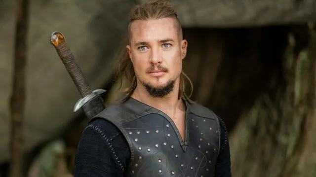  Alexander Dreymon como Uhtred de Bebbanburg. Foto: Netflix   