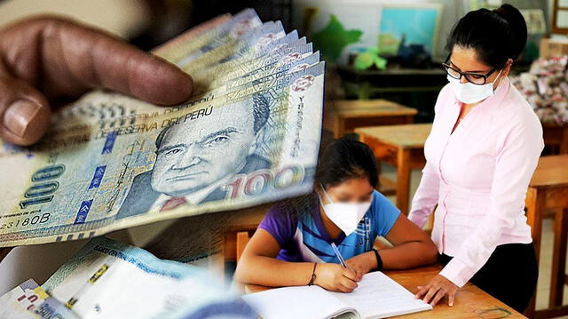  Sueldo docente: maestros podrán ganar hasta S/4.900 en el 2026 . Foto: composición LR/Archivo 