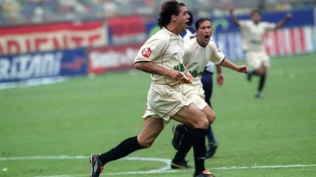 Martín Vilallonga marcó el gol del título del Apertura 2002 para Universitario. Foto: GLR   