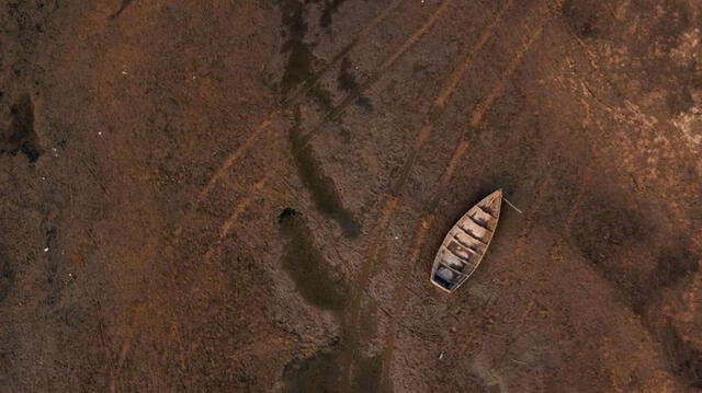 La crisis climática y la deforestación son causas de la sequía del río Paraná. Foto: Getty Images   