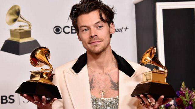 Harry Styles ganó la categoría "Álbum del año" por "Harry's house". Foto: BBC. 