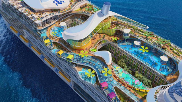  Alrededor de 7.960 personas viajrán en el crucero. Foto: Royal Caribbean Press Center<br>    