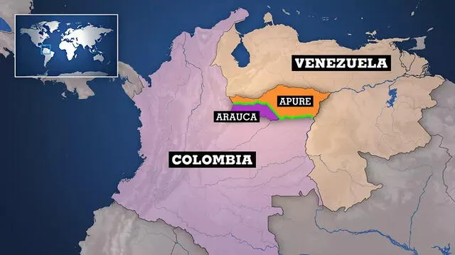  Arauca es una zona fronteriza con Venezuela. Foto: News Radio Arauca<br>    