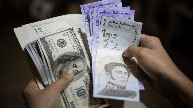El tipo de cambio a dólares es en base a la información dada por el Banco Central de Venezuela (BCV). Foto: Globovisión   