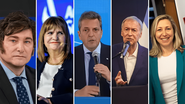  Estos son los candidatos para las elecciones presidenciales de Argentina 2023. Foto: TN<br>    