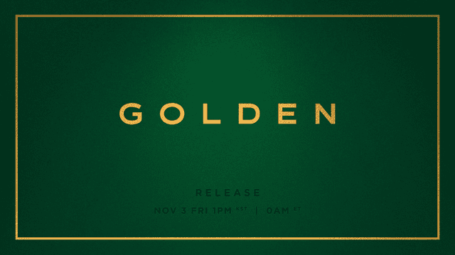  Anuncio de 'GOLDEN', el álbum de Jungkook. Foto: BIGHIT Music   