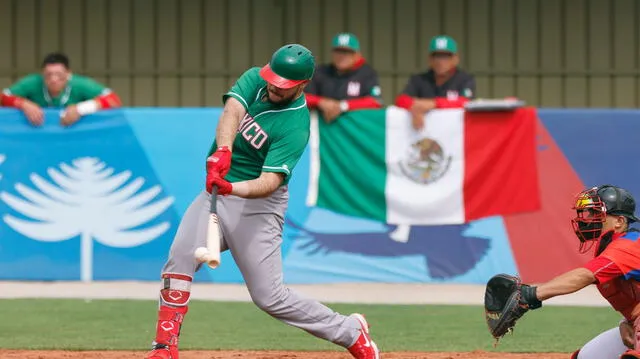 México será el último rival a vencer por parte de Panamá en la primera etapa del béisbol de los Juegos Panamericanos. Foto: Santiago 2023 