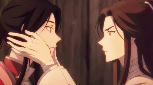 Los protagonistas Xie Lian y Hua Cheng, de 'La bendición del oficial del cielo'. Foto: captura Youtube/Bilibili 