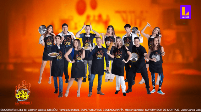 Participantes de 'El gran chef'. Foto: Latina 