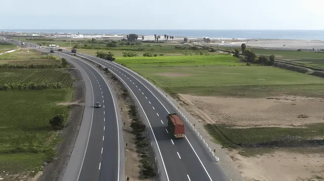  Así es la "carretera" más larga del mundo". Foto: CNN<br>    
