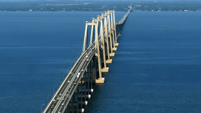  Este puente conecta Maracaibo con el resto del país. Foto: El Universal<br>    