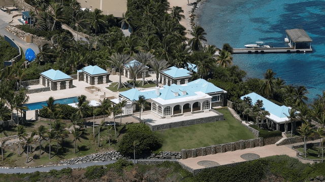  Esta isla fue comprada por US$8 millones por Epstein. Foto: CDN<br>    