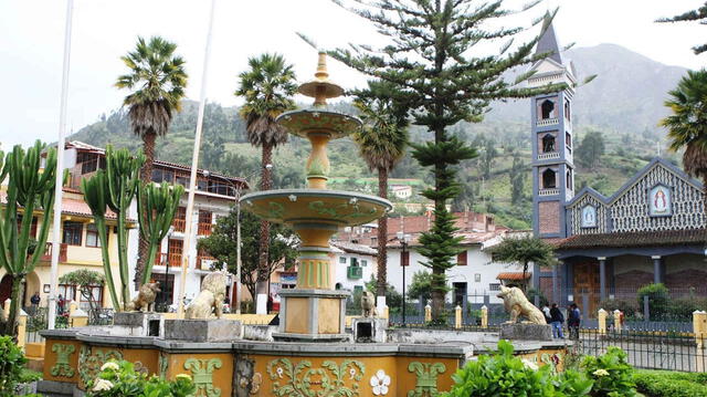 San Marcos tiene 2304 habitantes con 598 viviendas. Foto: Andina   