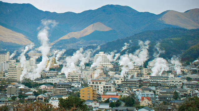 Beppu es una ciudad que cuenta con la mayor cantidad de centros de aguas termales en todo el mundo. Foto: Nippon   