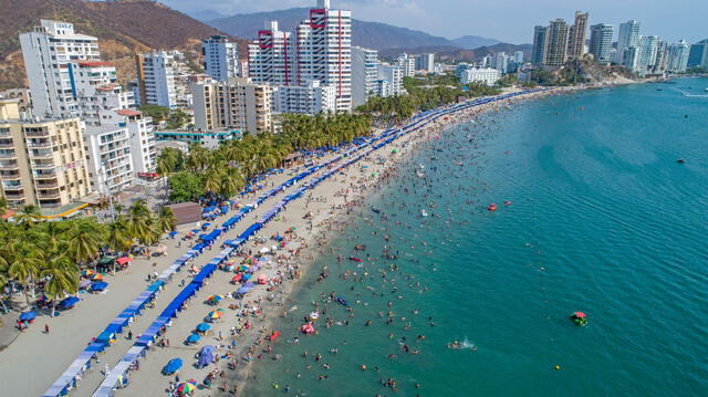 Santa Marta es un destino soñado para los amantes del sol y la arena. Foto: Gobernación del Magdalena   