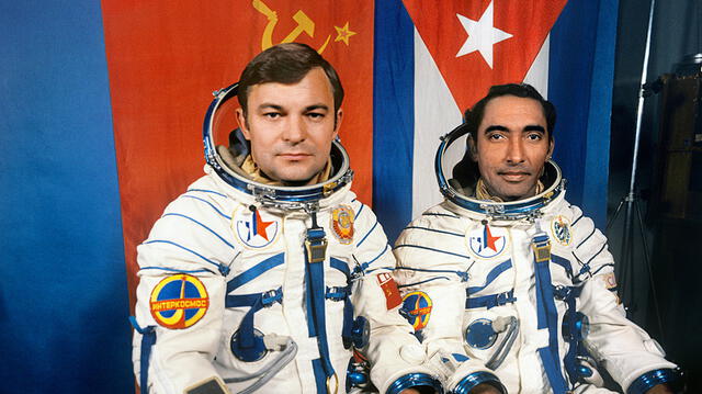  Arnaldo Tamayo Méndez fue el primer latinoamericano en ir al espacio. Foto: RT<br>    