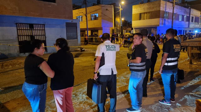 Vecinos se mostraron consternados por el asesinato del adulto mayor. Foto: Miguel Calderón/La República    