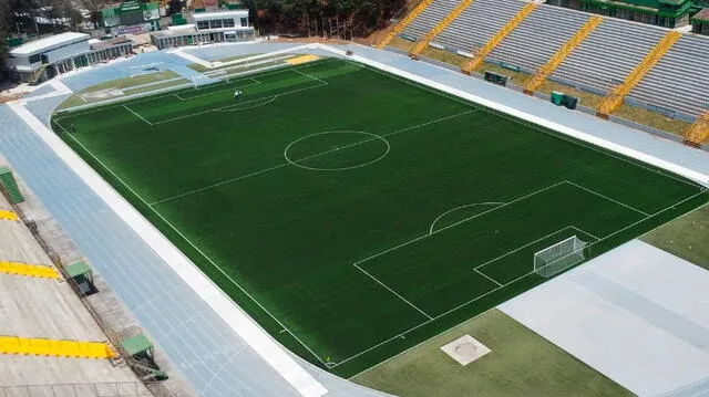 El estadio Cementos Progreso reabrió sus puertas este 2024 tras más de cinco años. Foto: Comunicaciones FC   