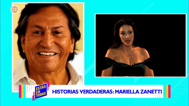  Mariella Zanetti, actriz cómica, se presentó en el programa de entretenimiento 'Estás en todas'. Foto: captura de pantalla/América TV   