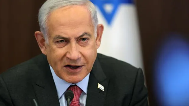 Benjamín Netanyahu cuenta con impopularidad en su país, por ello, una supuesta guerra con Irán podría ayudarlo. Foto: Agencia EFE 