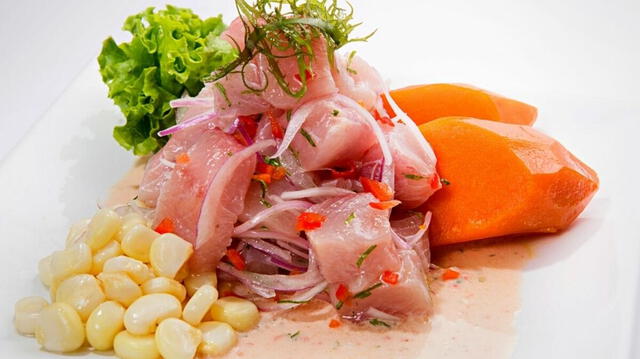  Así luce un ceviche clásico. Foto: Plaza Vea   