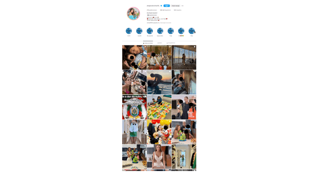  A través de la cuenta oficial de instagram, la pareja del futbolista Paolo Guerrero no muestra las fotografías anteriores. Foto: composición/LR/instagram/AnaPaula   
