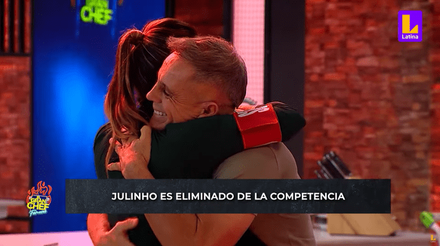  Karina Borrero continúa en 'El gran chef' tras eliminación de Julinho. Foto: Latina   