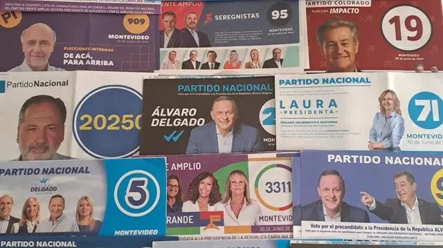 Según las últimas encuestas en Uruguay para las elecciones internas, Yamandú Orsi del Frente Amplio lidera con un 27% de las intenciones de voto, seguido de cerca por Carolina Cosse. Foto: Ámbito.   