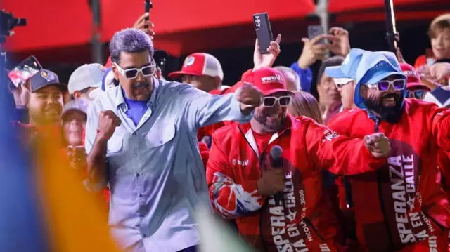  El cierre de campaña de Maduro será en Caracas. Foto: BBC    