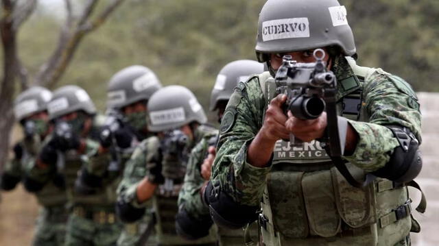 México es el país de América Latina con el ejército más grande de la región y logra estar entre las naciones más importantes del mundo. Foto: AFP.   