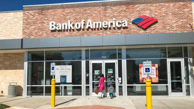  Los cierres de las sucursales de Bank of America se debe al cambio en las necesidades de la gente. Foto: ATM    