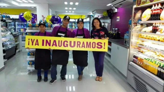  Inauguración tienda Tambo en Perú. Foto: Tambo/Facebook   