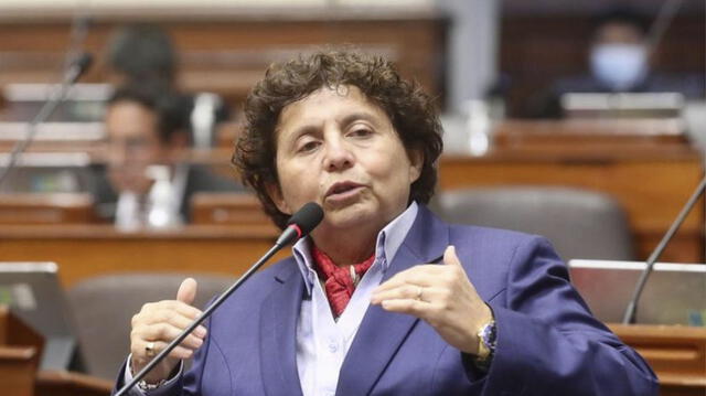 Susel Paredes es opositora al actual Gobierno de Dina Boluarte. Foto: Congreso   