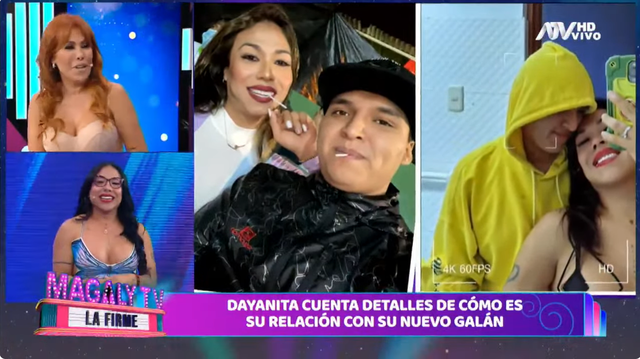  Dayanita habla de su vida sentimental. Foto: ATV 