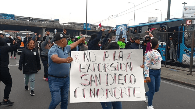 Paro nacional. <br>Foto: difusión   