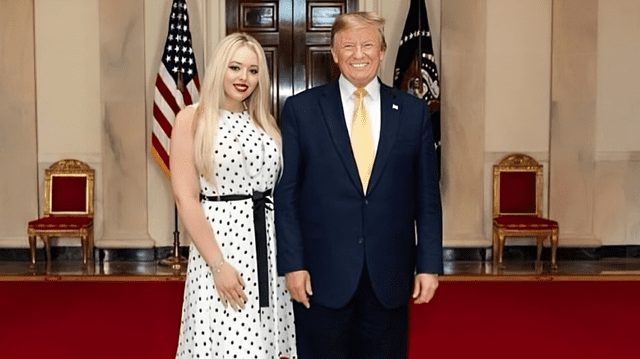  Tiffany Trump estudió 3 carreras, entre ellas, derecho. Foto: People<br>    