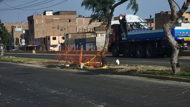 Ruta hacia el aeropuerto Jorge Chávez.